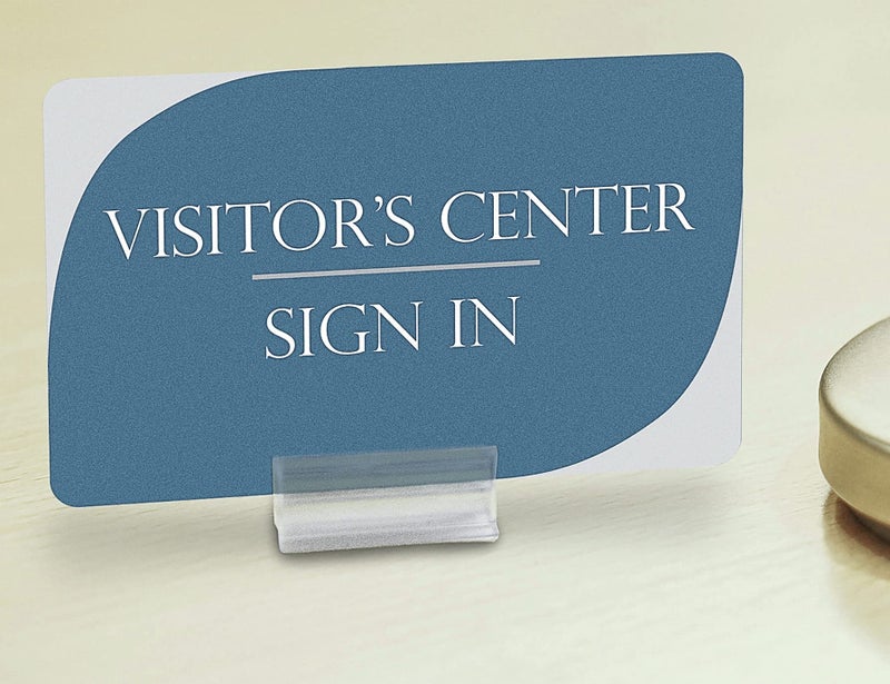 Deflecto SuperGrip Sign Holder with Adhesive, 50 Piece - Image 4